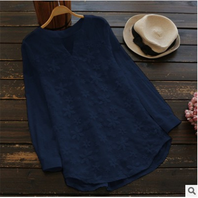 Blouse Tops Type Holiday, Daily Occasion Wholesale Women's Elegant Solid Color Long Sleeve Blouses