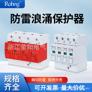 Rongyang Manufacturer Power Surge Protector Lightning Protection Switch Lightning Protection Lightning Protection Overload Protection Switch