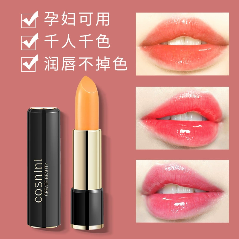 Carrot lipstick, moisturizing lip gloss, lip balm