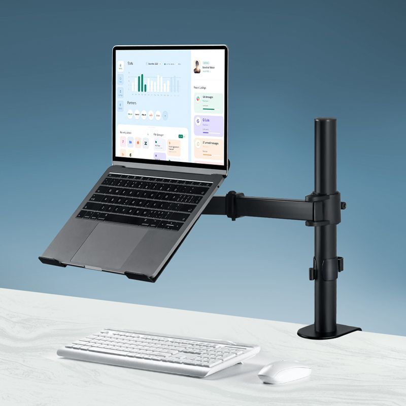 Laptop Robotic Arm Desktop Stand Telescopic Rotating Office Dual-Screen Monitor Clip Table Dual-Screen Two-In-One Combination