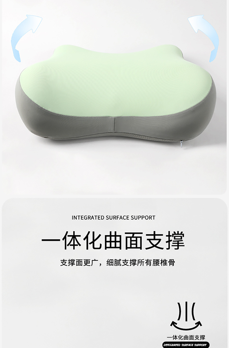 Lumbar Support for Office, Cool Backrest for Long Sitting, Memory Foam Office Chair Cushion, Car Lumbar Support Pillow