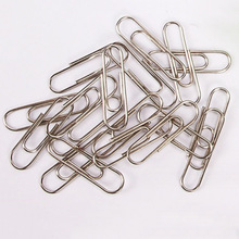 跨境专供 回形针多规格金属银色曲别针办公回形针 镀镍回形针