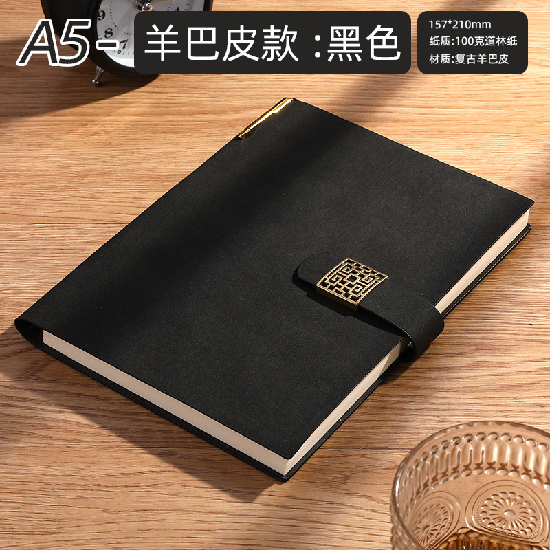 A5 black pen plug -in