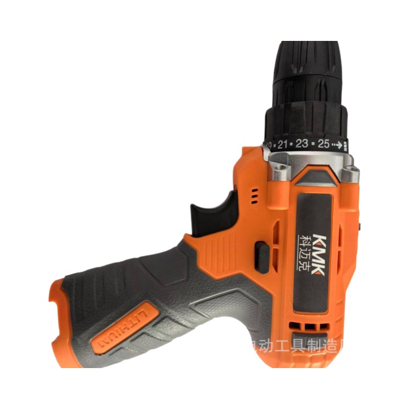 Taladro eléctrico de litio de doble velocidad de 12V Taladro recargable Taladro de mano recargable Taladro de mano Taladro de pistola Mini eléctrico multifunción