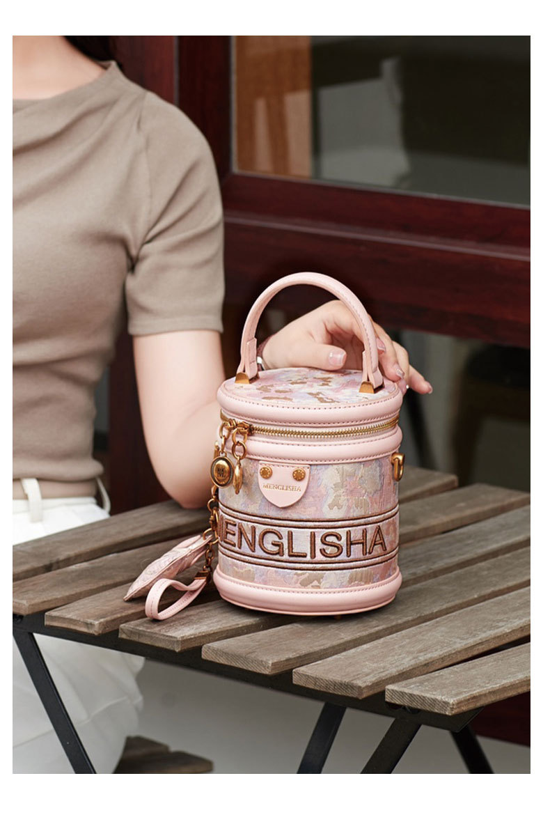 Túi bucket nữ dây rút phong cách sang trọng cao cấp dung tích lớn đeo chéo vai đi làm chi tiết 4