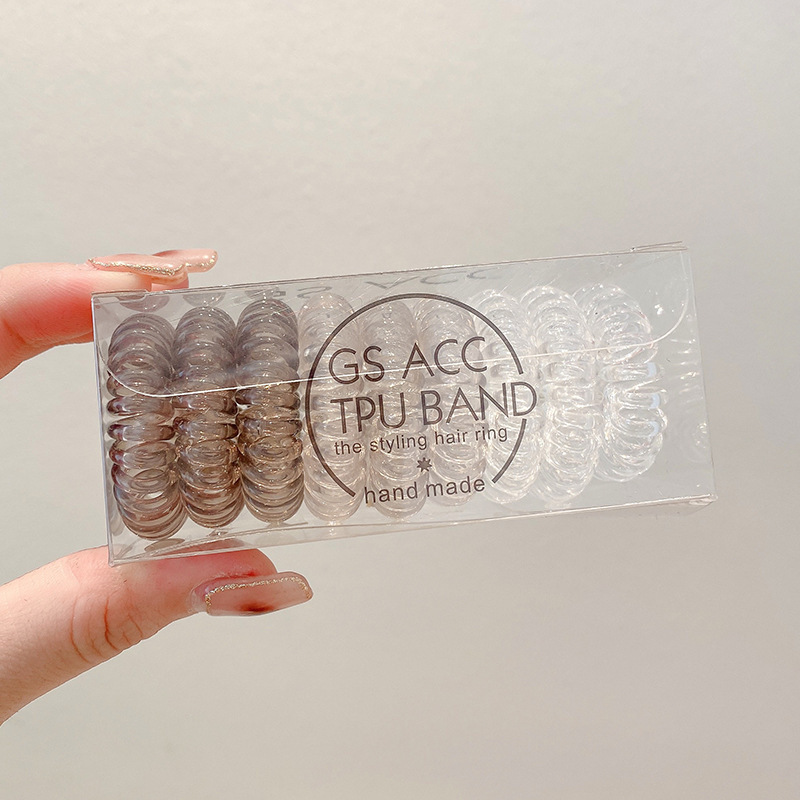 Coleteros de Estilo Nuevo 2025, Frescos y Sencillos, Bandas para el Cabello Modernas y Versátiles, Bandas Elásticas de Alta Elasticidad y Duraderas, Accesorios para el Cabello de Otoño e Invierno.