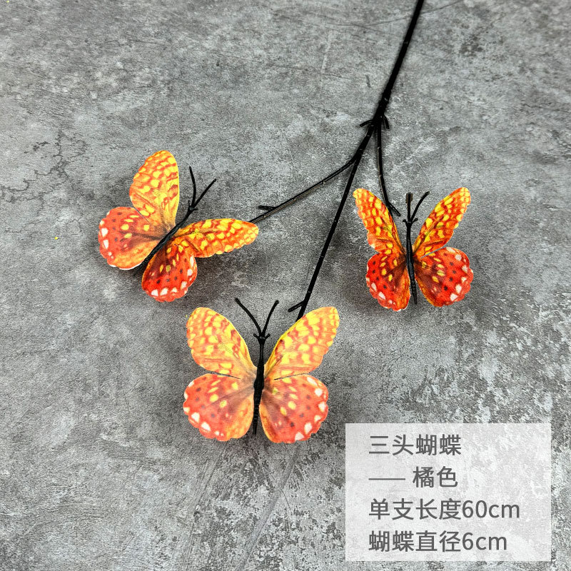 주황색