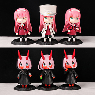 3 National Team 2daring Beautiful Girl Doll Cake Model Ornaments Bag Hand-held Car Console Noodle Pressure
