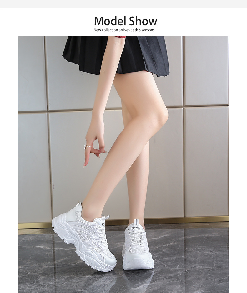Women's Casual Shoes Breathable Platform Trainers For Spring Autumn_voghion.com