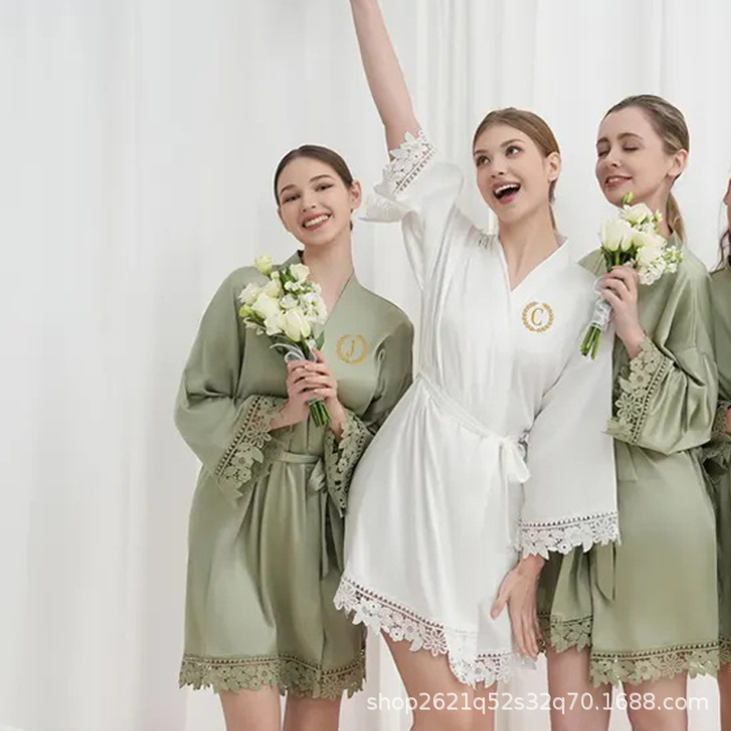 Etsy Amazon Export Hot Selling Lace Pajamas Nightgown Wedding Party Anniversary Celebration Spa Party