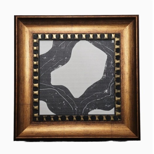 Vintage-Style Decorative Painting with a High-End Feel, Designer Photo Frame, Home Decor Ornament for Desktop