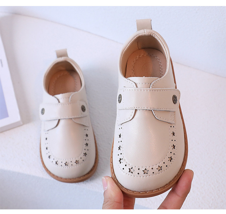 Kid's Sports Solid Color Round Toe Flats display picture 4