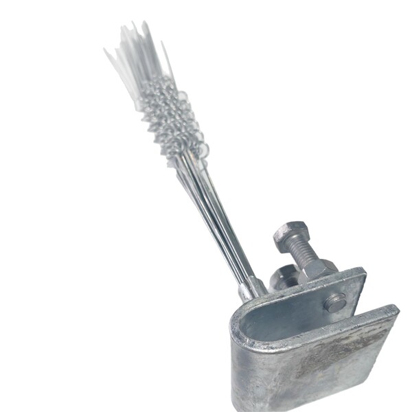 Anti-bird thorn spring-type stainless steel insulated bird repellent…