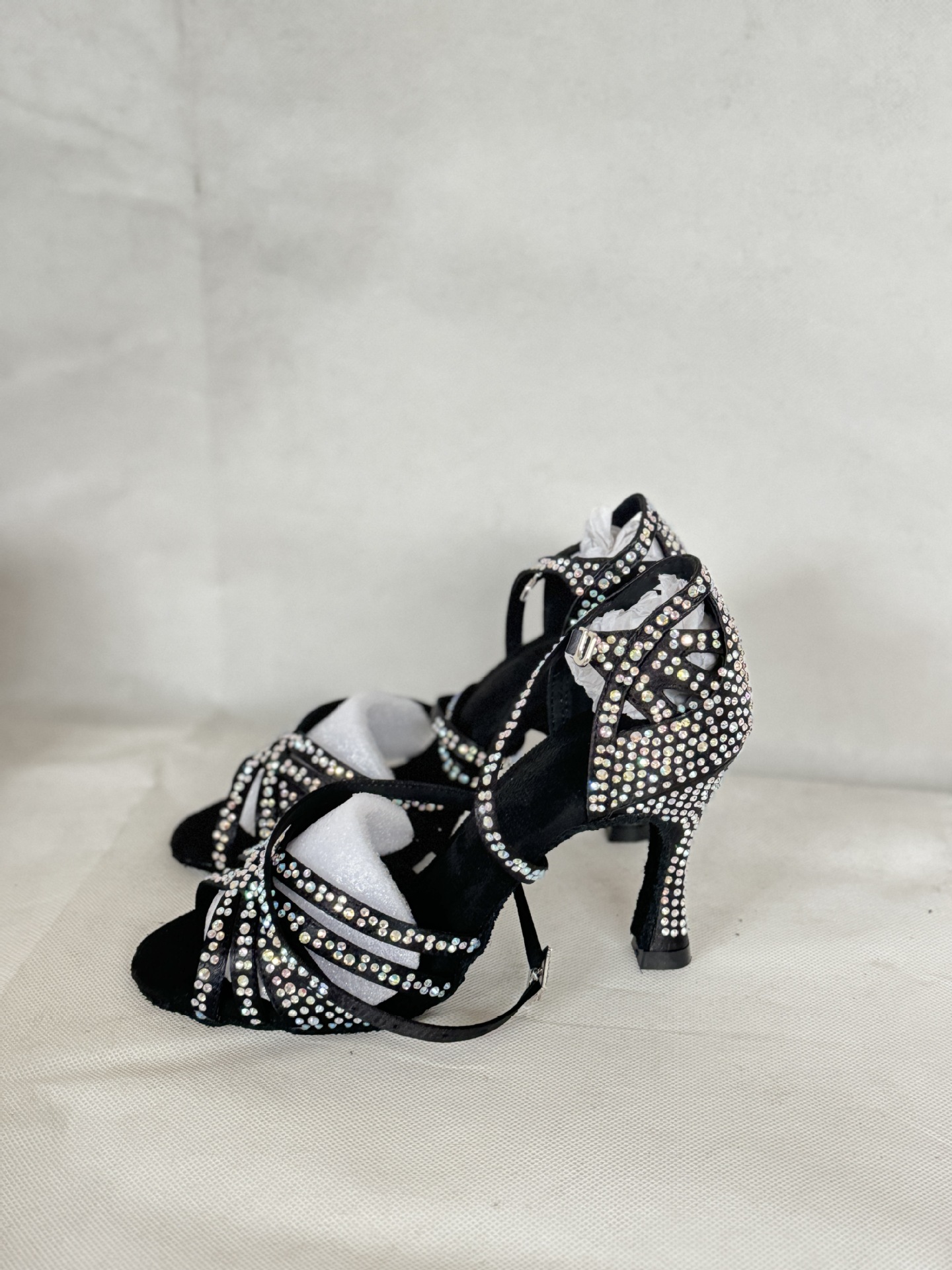 Nuevos zapatos de baile latino para adultos, zapatos de baile de diamantes chinos, zapatos de baile latino americanos con suela suave, tango