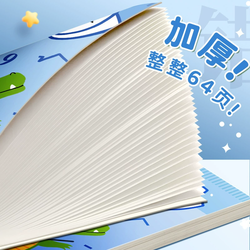 Elementary School Error Correction Practice Books for Math, Chinese, and English in A5/B5 Sizes