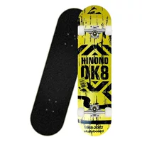 Скейтборд дорожный взрослый Brush Street Maple 31 дюймовый четырехколесный двойной рокер для начинающих 3108 вогнутый скейтборд