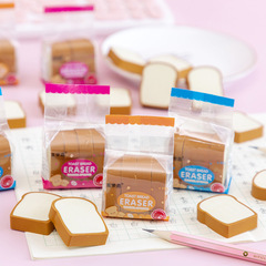 韓國文具吐司片像皮學生橡皮大塊乾淨皮擦卡通可愛大號橡皮擦禮品