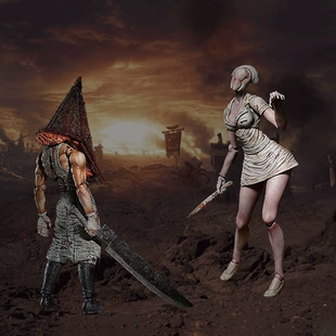 Фигурка Треугольной головы из Silent Hill 2 шарнирная