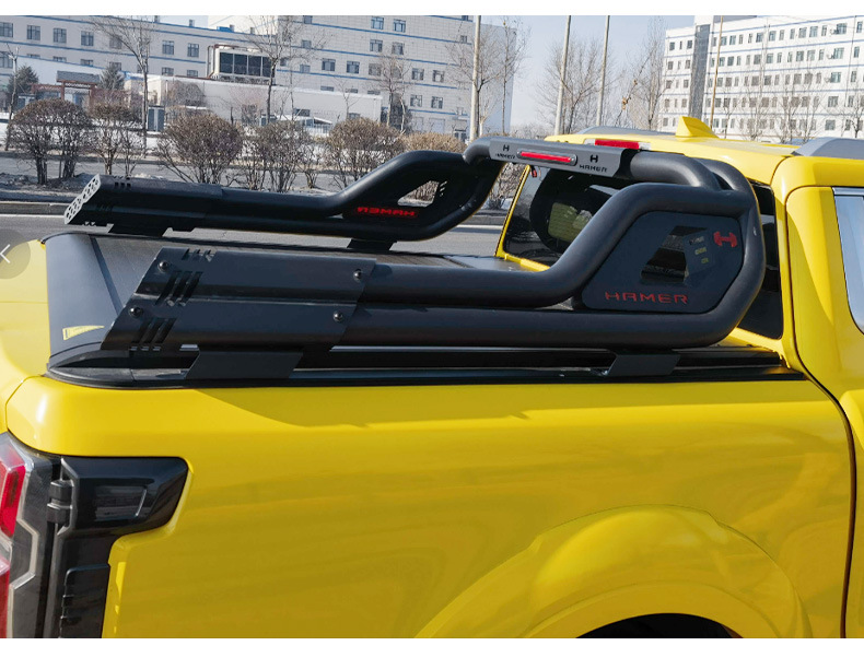 Great Wall Kingkong Poer Pickup Truck Modified Parts Kingkong Poer Double-Barrel Gantry Roll Cage Guardrail