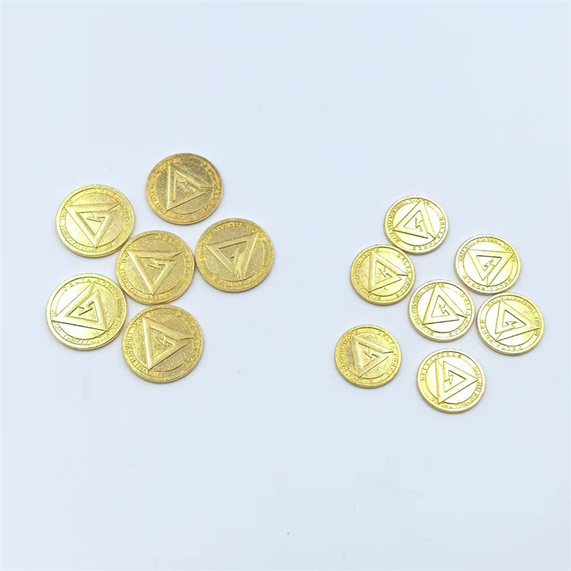 三角洲行动游戏周金色三角币复刻玩具纪念金属模型金属礼物|undefined