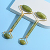 Double-sided cosmetic massager jade for face, gift box, set, suitable for import