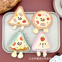 漫画ピザきしむペンダントぬいぐるみドリアンブローチイチゴケーキ diy ブローチ靴と帽子衣類アクセサリー