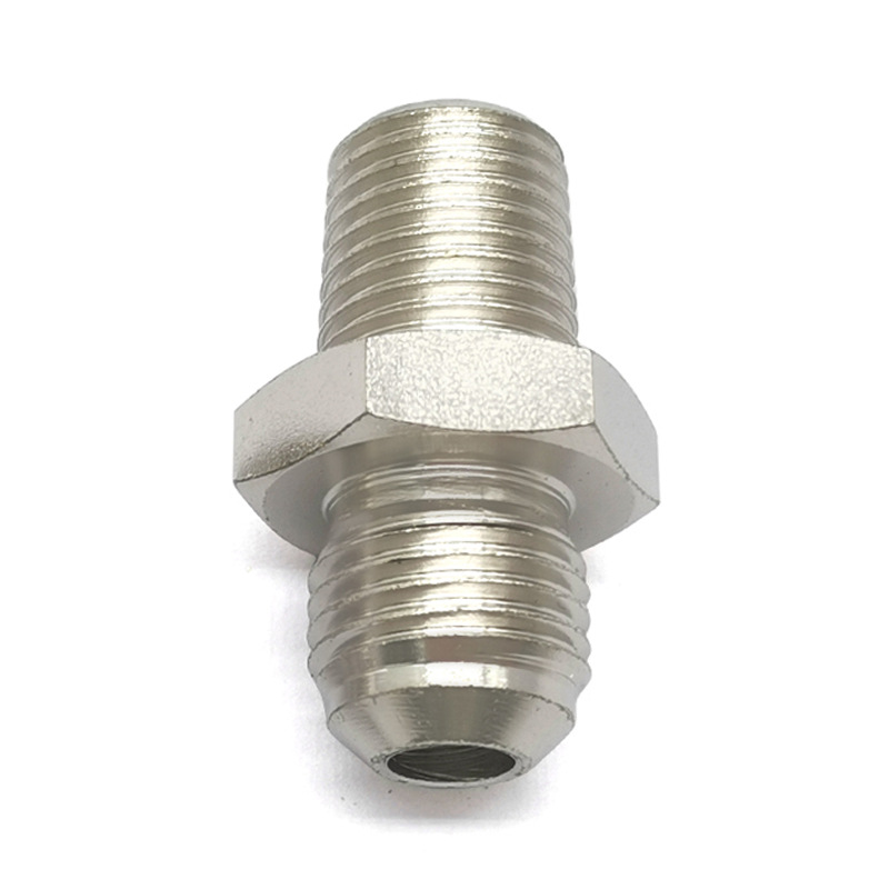Adaptador Reductor de Enfriador de Aceite Modificado para Piezas de Automóvil, Hierro AN6-1/4NPT Roscado, Tornillo de Conversión de Bomba de Aceite para Tanque de Combustible