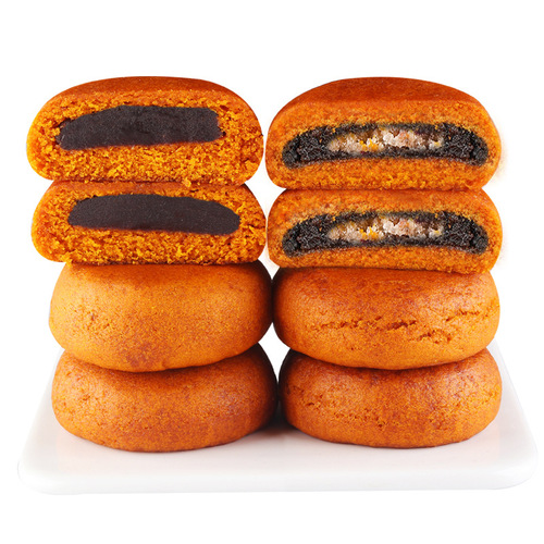 Qiao San Xiang Yunnan Specialty Small Buckwheat Cake Bābā Buckwheat Bean Paste Mooncake Crispy Pastry Snack Breakfast Food Full Cart