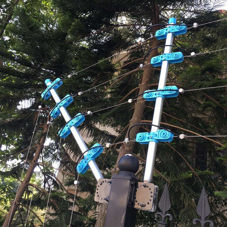 拓天厂家供应小区电子围栏 学校电子围栏 工厂电子围栏周界防盗