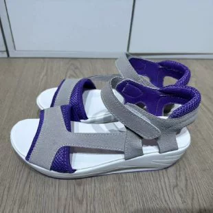 Summer baby rocker platform, shoes, sandals with velcro, 2023, plus size, wholesale