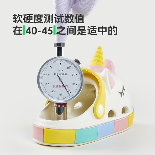 Happy Mary Children's Slippers Unicorn Girls Princess Shoes Summer New Cute Cartoon Anti-Slip Dual-Purpose Crocs