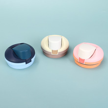 亚马逊热款直饮保温杯杯盖双饮密封防漏运动水壶盖水果杯杯盖批发