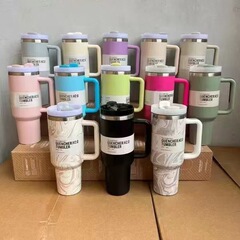 跨境大量现货 ebay史丹利stanley2代40OZ不锈钢车载保温杯爆款