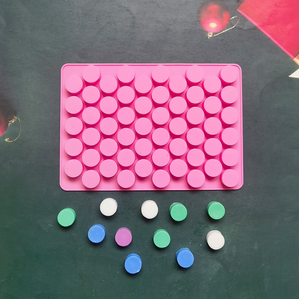 Silicone 55 columnas 372 chocolate horneado pasteles galletas muffins pasteles molde postres herramientas de cocina