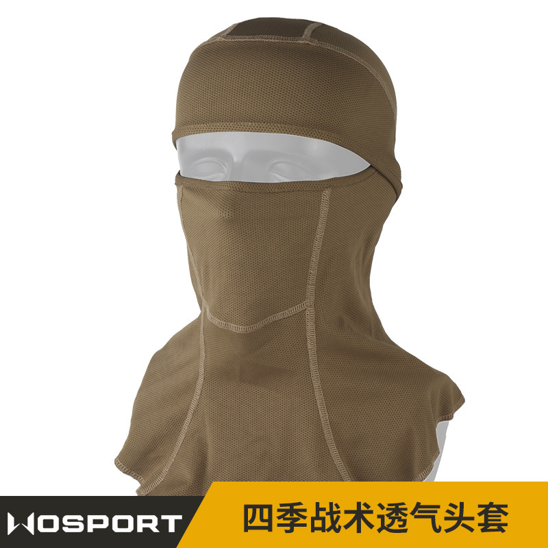 Four Seasons Tactical Full Range Breathable Elastic Sun Protection Outdoor Sports Neck Helmet Lined Headgear