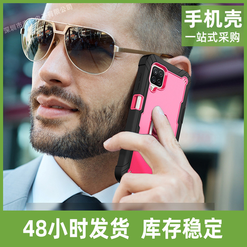 For Samsung S20 mobile phone case A32 5g/A12 mobile phone leather case A72/A525G new messenger bag protective case