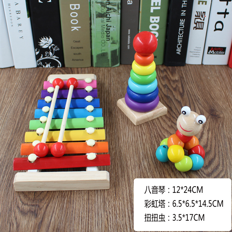 8 톤 녹아웃 + 레인보우 타워 + 트위스트 웜