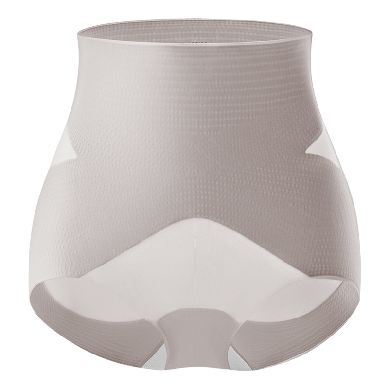 Pantalones de vientre desnudos sin costuras, pantalones de elevación de cadera con forma de barriga cruzada y fuerte