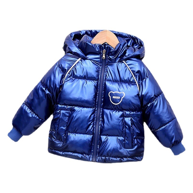 Amazon 2025 otoño e invierno nueva ropa para niños chaqueta acolchada para niños chaqueta acolchada para niños y niñas chaqueta acolchada con capucha chaqueta gruesa para pan desechable