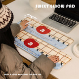 Поролоновая клавиатура, налокотники, напульсники, настольная мышка, настольный коврик