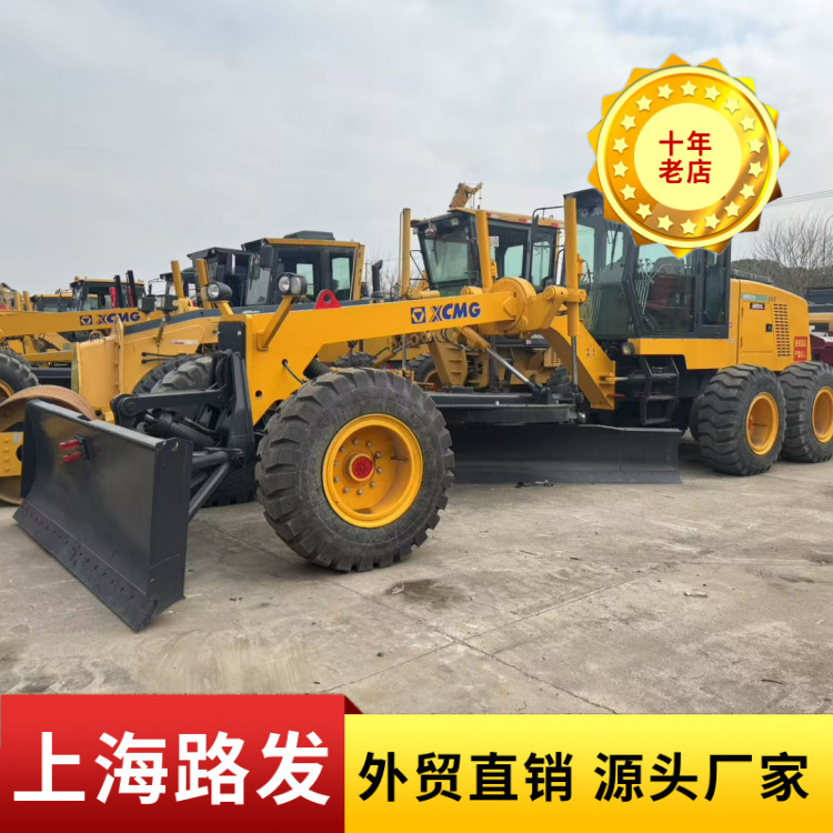 Usado XCMG GR215 nivelación de exportación de comercio exterior rendimiento fuerte