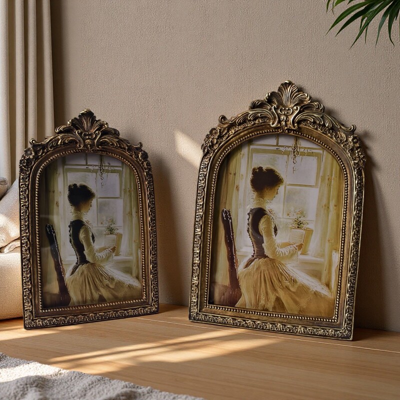 French-Style Vintage Photo Frame 6inch European-Style Carved Picture Frame Glass Picture Frame 6inch Wholesale Photo Frames French-Style Vintage Photo Frame 6inch European-Style Carved Picture Frame Glass Picture Frame 6inch Wholesale Photo Frames
