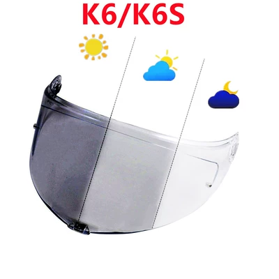 factory goods – Dəbilqə (Kaska) aksesuarları - k6k6s-transparent-turns-dark-black