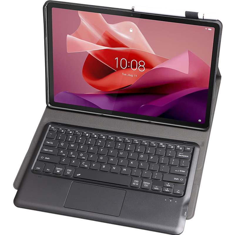 Aplicable a 2024 Lenovo NewPad Pro 12.7 "Cover con teclado Bluetooth TB375FC / XU