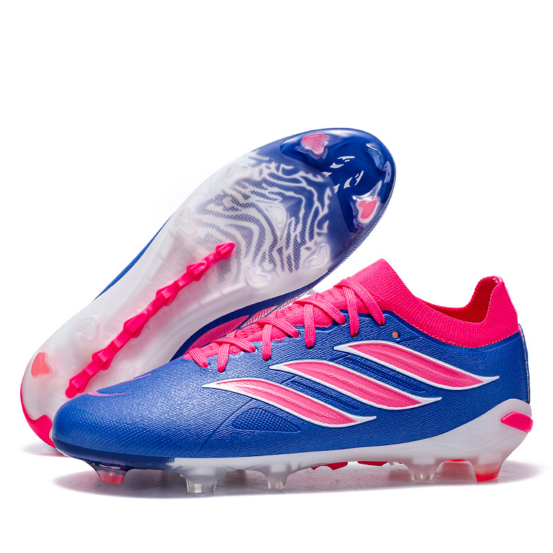 Fábrica transfronteriza al por mayor falcón baja zapatos de fútbol juveniles AG largo clavos rotos tf entrenamiento de fútbol profesional