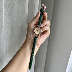 簡約休閒韓版學生手錶圓盤皮帶石英腕錶直播引流福利款低價腕錶