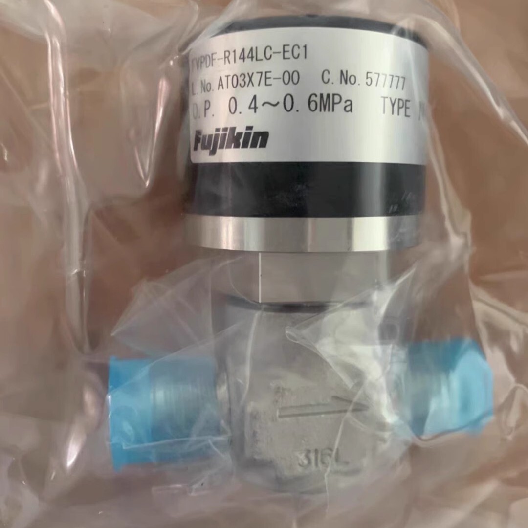 1件装富士金低压气动隔膜阀1/4 MVCR FVPDF-R144LC-EC1-