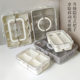 Sealed compartment refrigerator storage box multi-size grain seasoning seasoning box food grade freezing drain preservation box