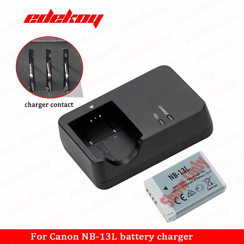 CB-2LH CB-2LHE suitable for Canon NB-13L lithium battery G5x G7x G9X and other camera charger