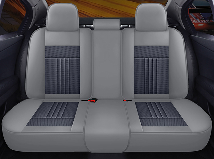 Cross-Border Car Seat Cushion New Four-Season Universal Goat Horn Full Leather All-Inclusive Breathable and Stain-Resistant Five-Seat Seat Cover
